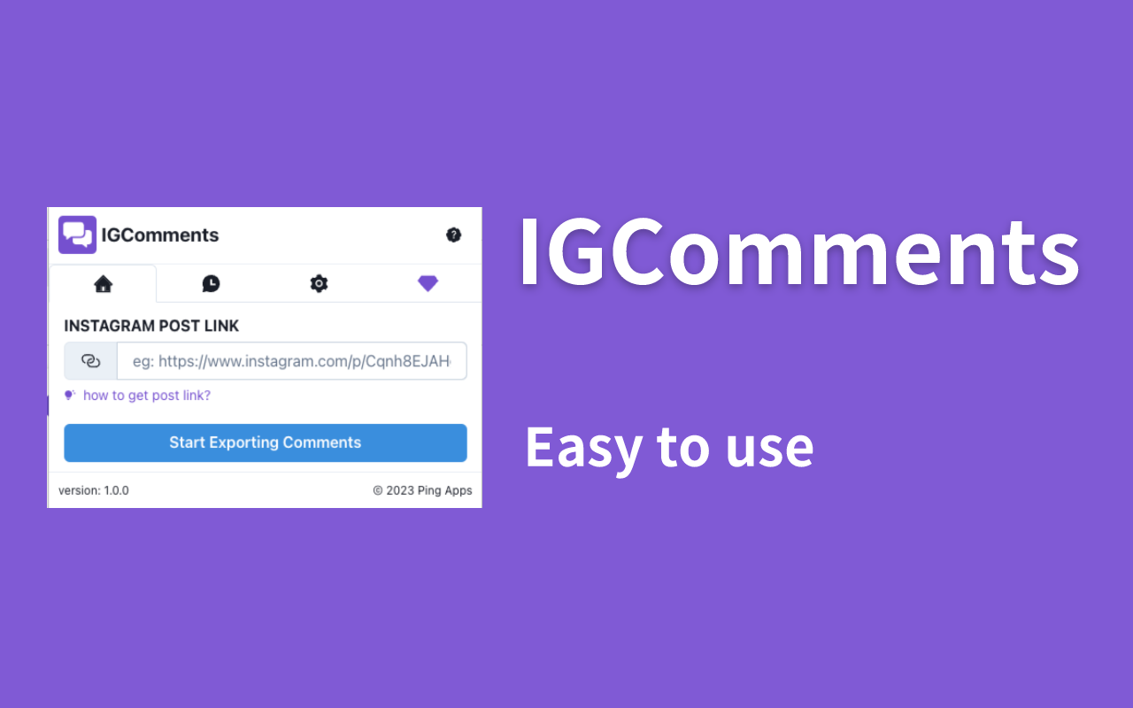 IGComments-Export Ins Comments(Email & Phone)