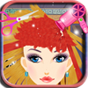 Summer Beauty Girl Hair Salon