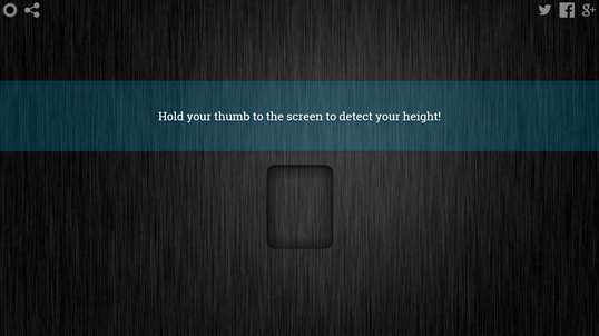 Height Scanner screenshot 1