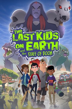 Cover poster for The Last Kids on Earth and the Staff of Doom