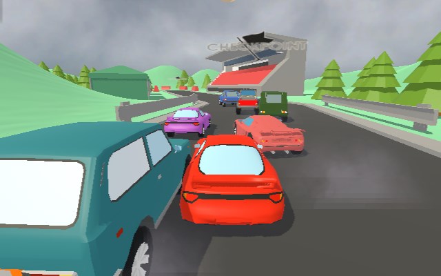 Super Race 3D Game