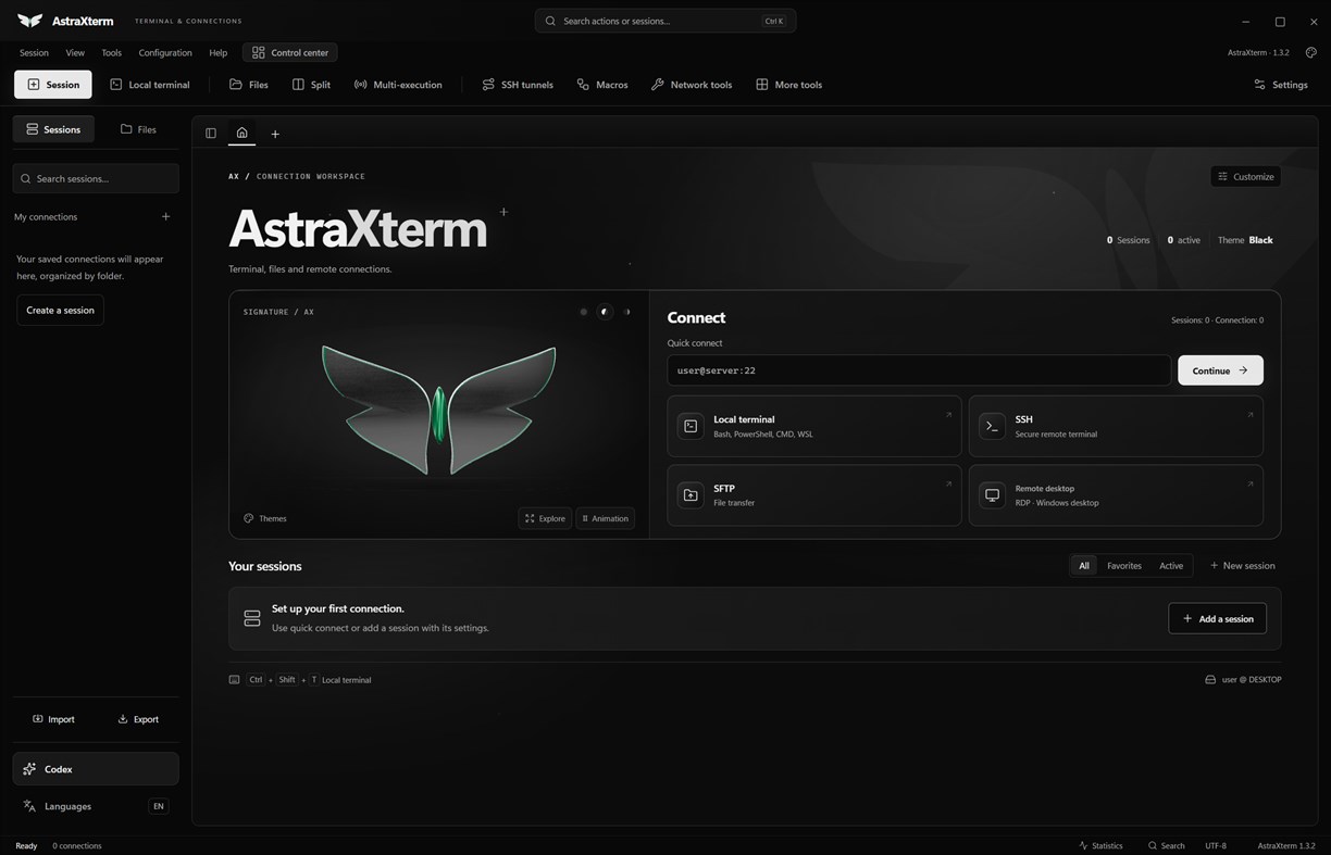 #1. AstraXterm (Windows) Af: AstraXterm