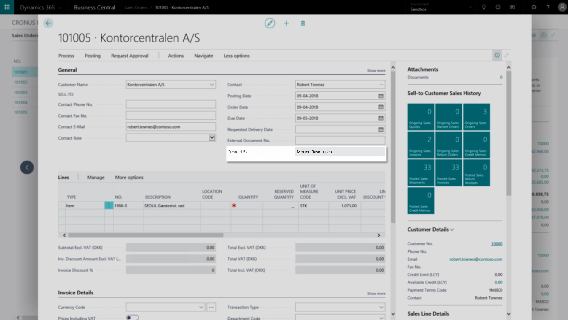 Snapshot 1 of Created-by on Documents