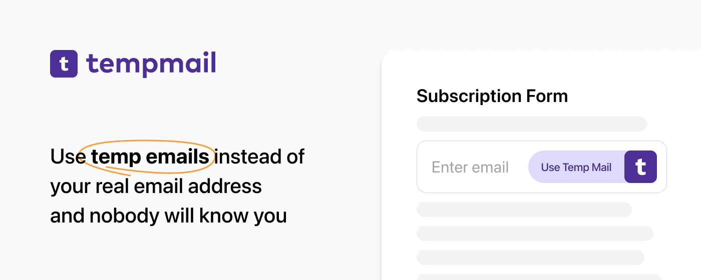 Temp Mail: Disposable Temporary Email Extension