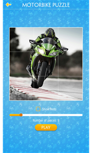 Motorbike Jigsaw Puzzle screenshot 2