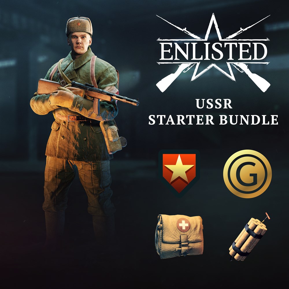 Enlisted - Стартовый комплект СССР cover art (full size)