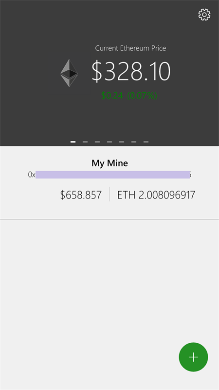 EtherWallet for Windows 10 Screenshot