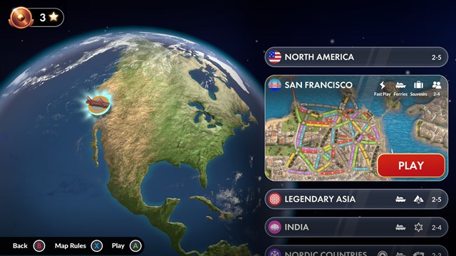 Ticket to Ride: San Francisco City Expansion screenshot 3