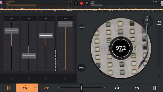 edjing 5: DJ turntable to mix and record music screenshot 3