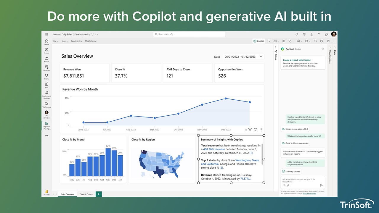 Snapshot 5 of Power BI Assessment