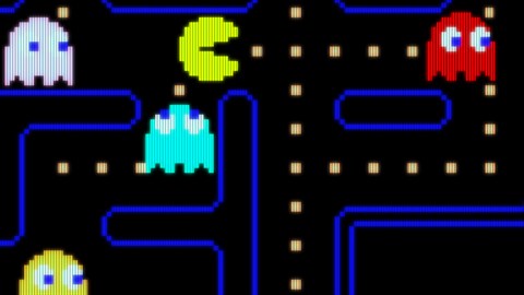 Jogue Pac-Man clássico jogo de arcade, um jogo de Pacman