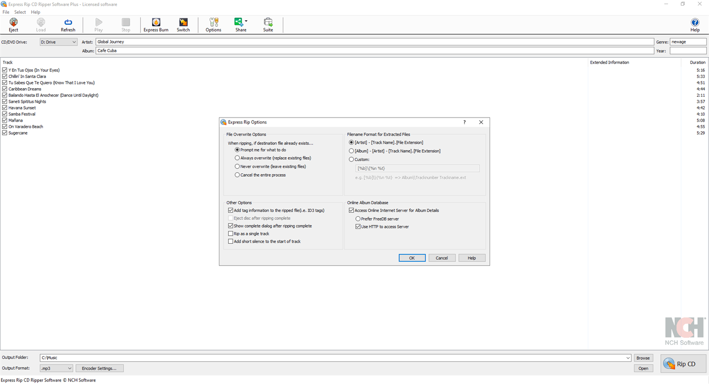 #3. Express Rip (Windows) От: NCH Software