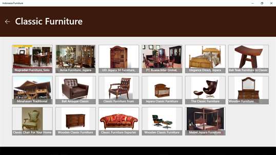 Indonesia Furniture screenshot 3