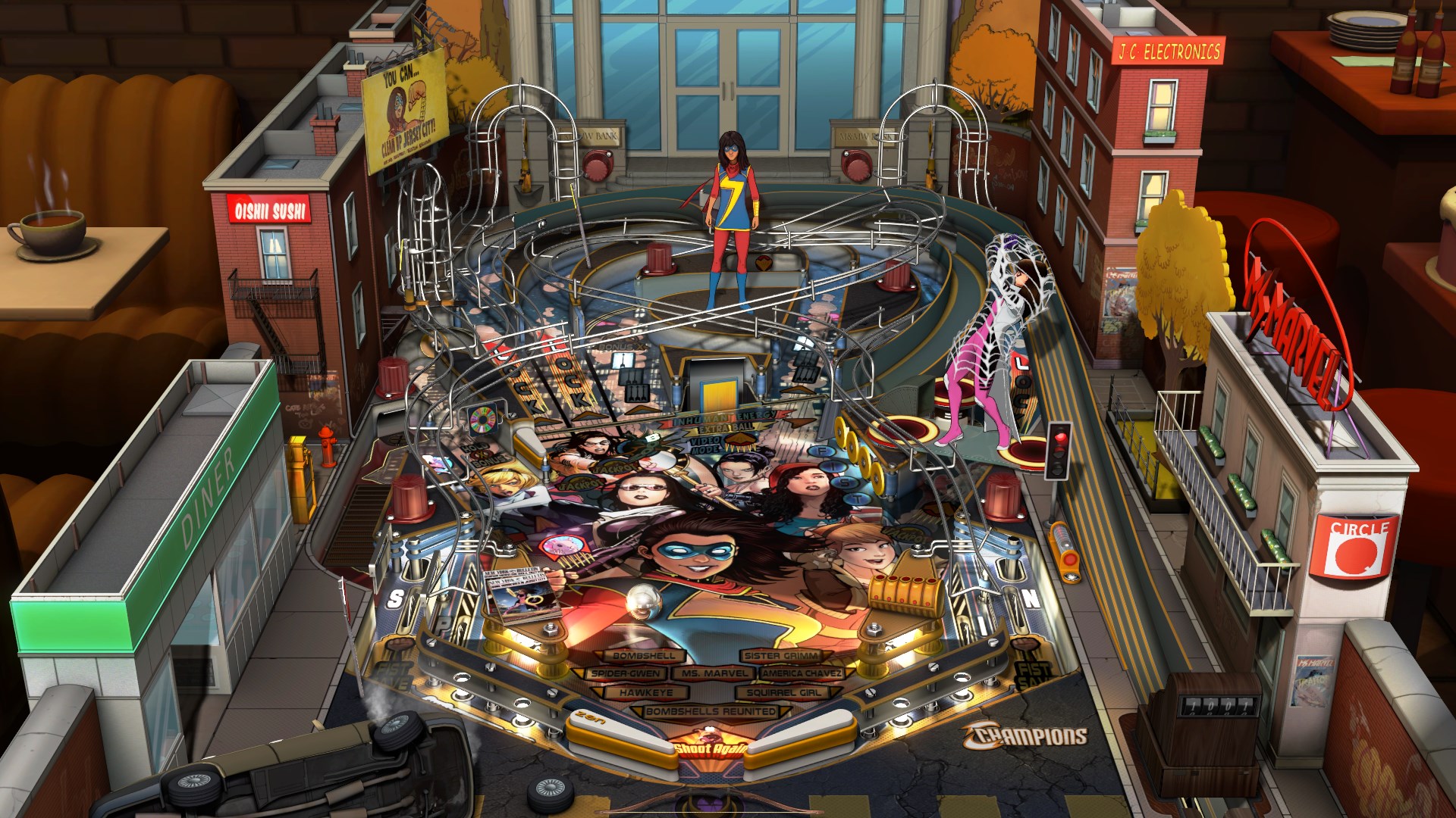 【图】Pinball FX3 – Marvel Pinball: Marvel’s Women of Power(截图3)