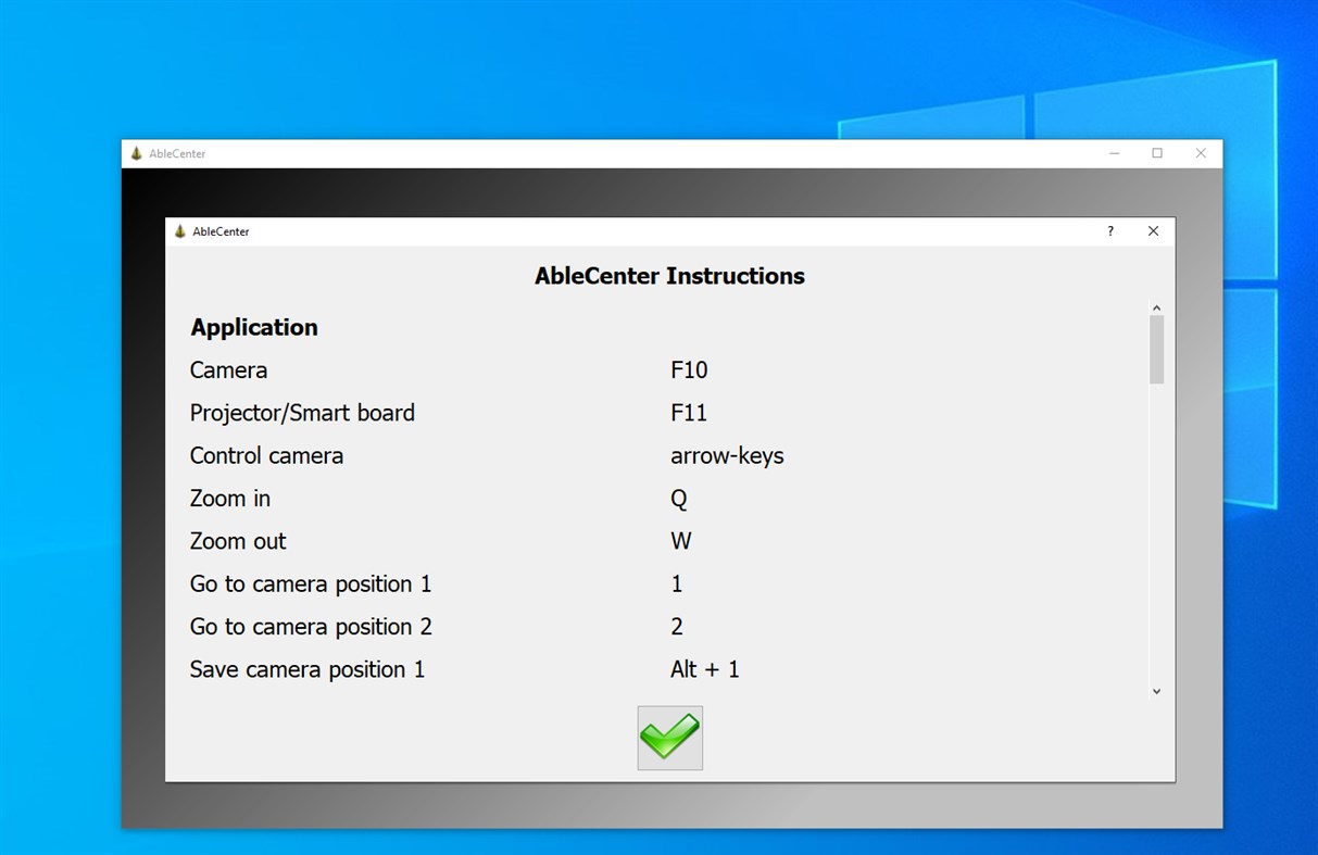 #3. AbleCenter (Windows) بواسطة: Ablecon AS