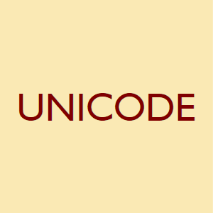 All the Unicode