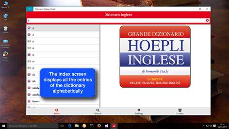 Hoepli English Dictionary Screenshots 2