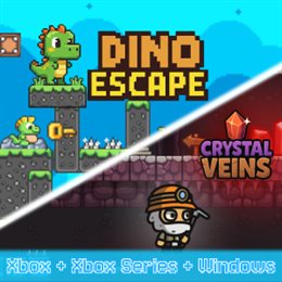 Aperçu Dino Escape & Crystal Veins (Bundle)