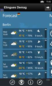 Wetter für Deutschland screenshot 2