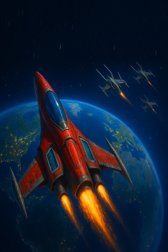 Galactic Invaders - Defend The Earth Xbox Series X|S and Xbox One cover art