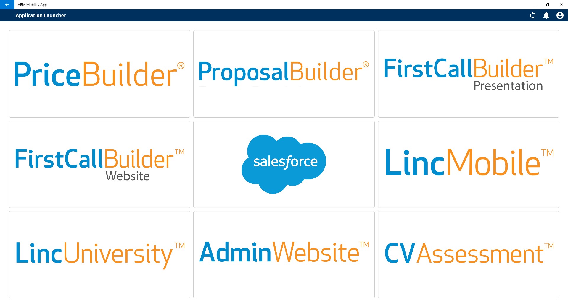 ABM Mobility App screenshot