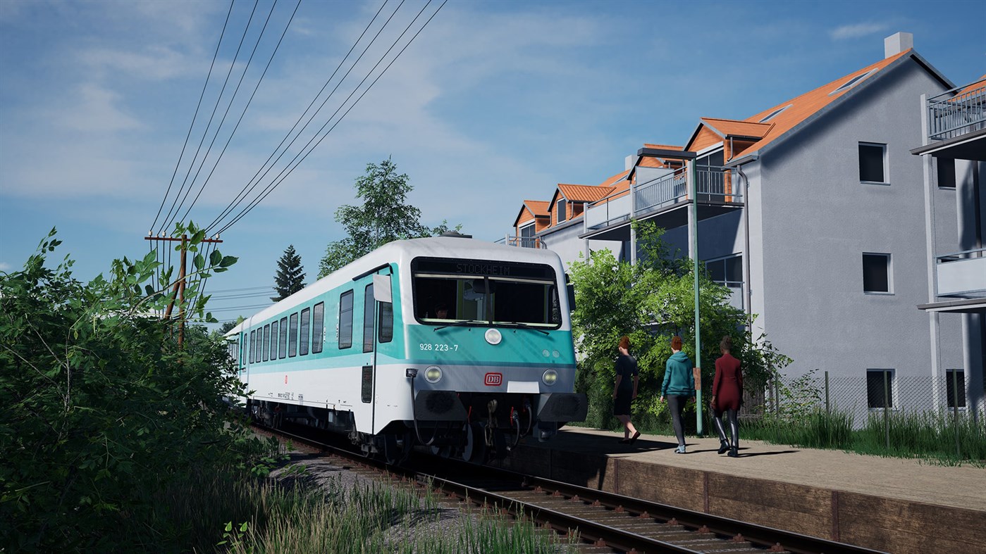 #1. Train Sim World® 4 Compatible: Niddertalbahn: Bad Vilbel - Stockheim (Windows) Με: Dovetail Games