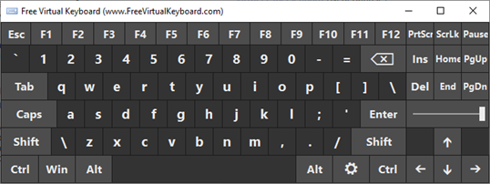 Free Virtual Keyboard screenshot 5