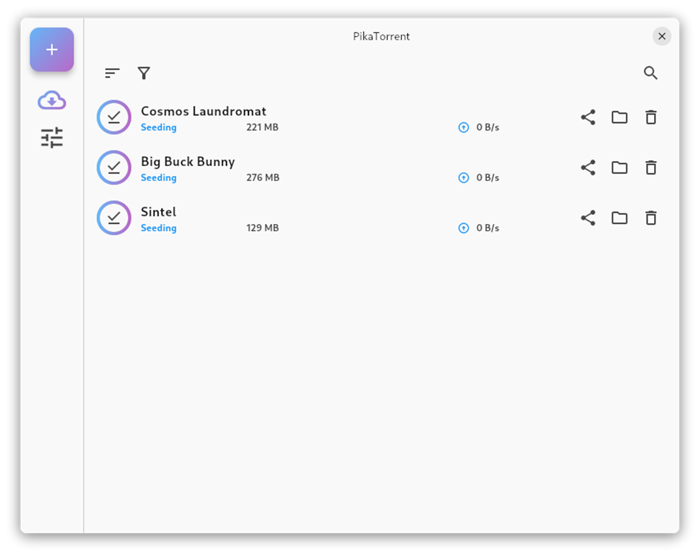 #1. PikaTorrent (Windows) Bởi: G_Ray