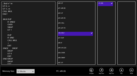 Stack CPU screenshot 4