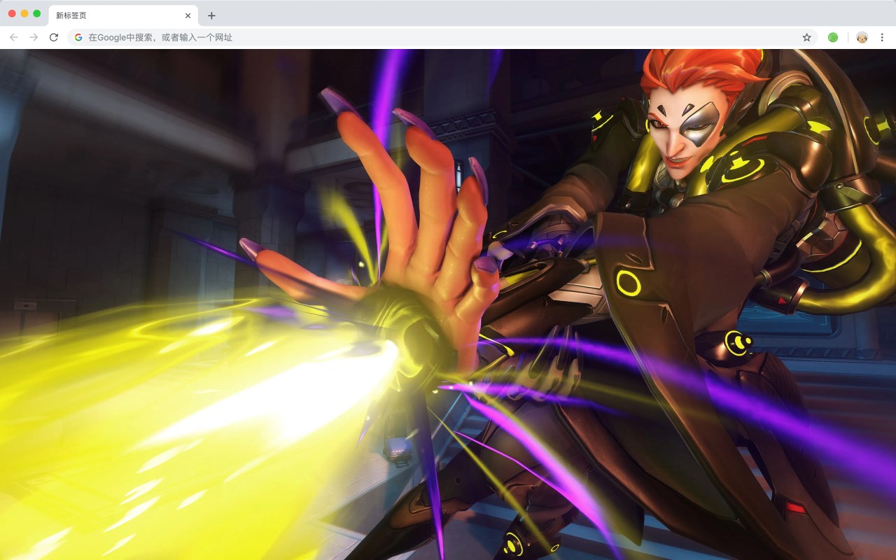 Overwatch Moira Theme 4K Wallpaper HomePage