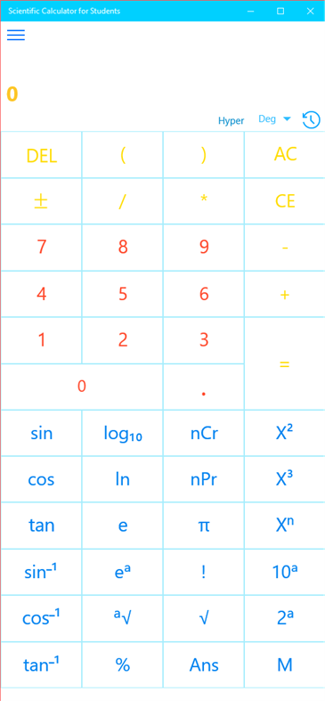 #2. Scientific Calculator for Students (Windows) 게시자: Apphub_Cosmos.sp963