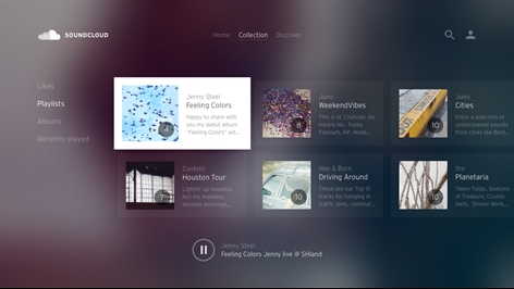 SoundCloud (Beta) Screenshot