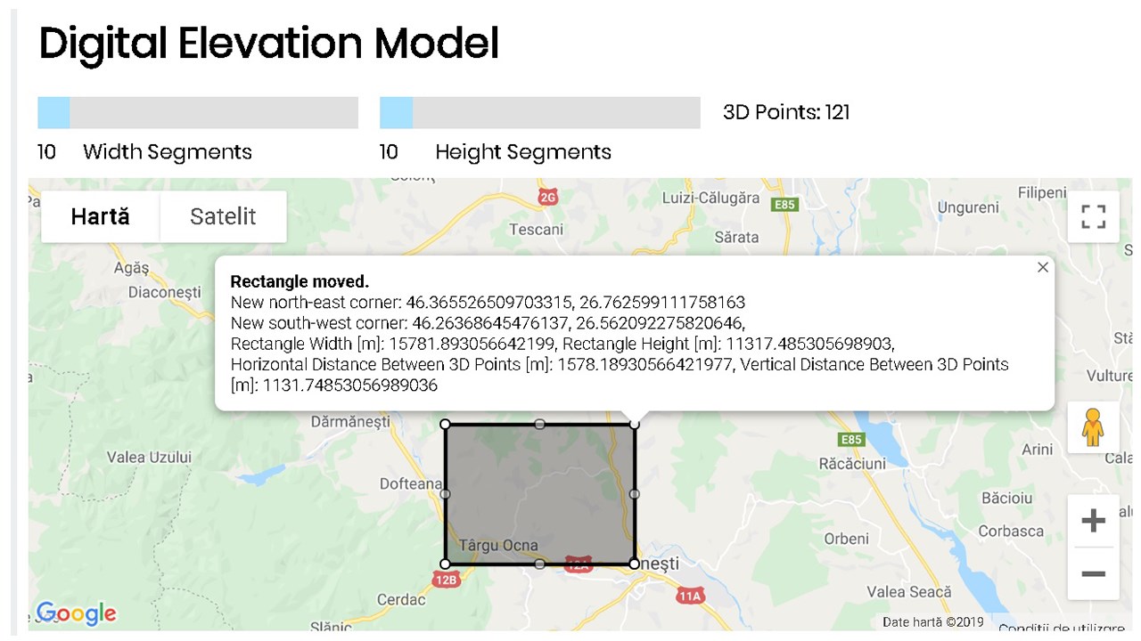 Snapshot 2 of Digital Elevation Model API - Terrainizer