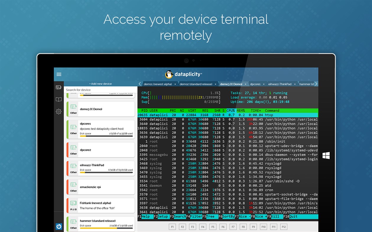 #2. dataplicity (Windows) بواسطة: MachineForest