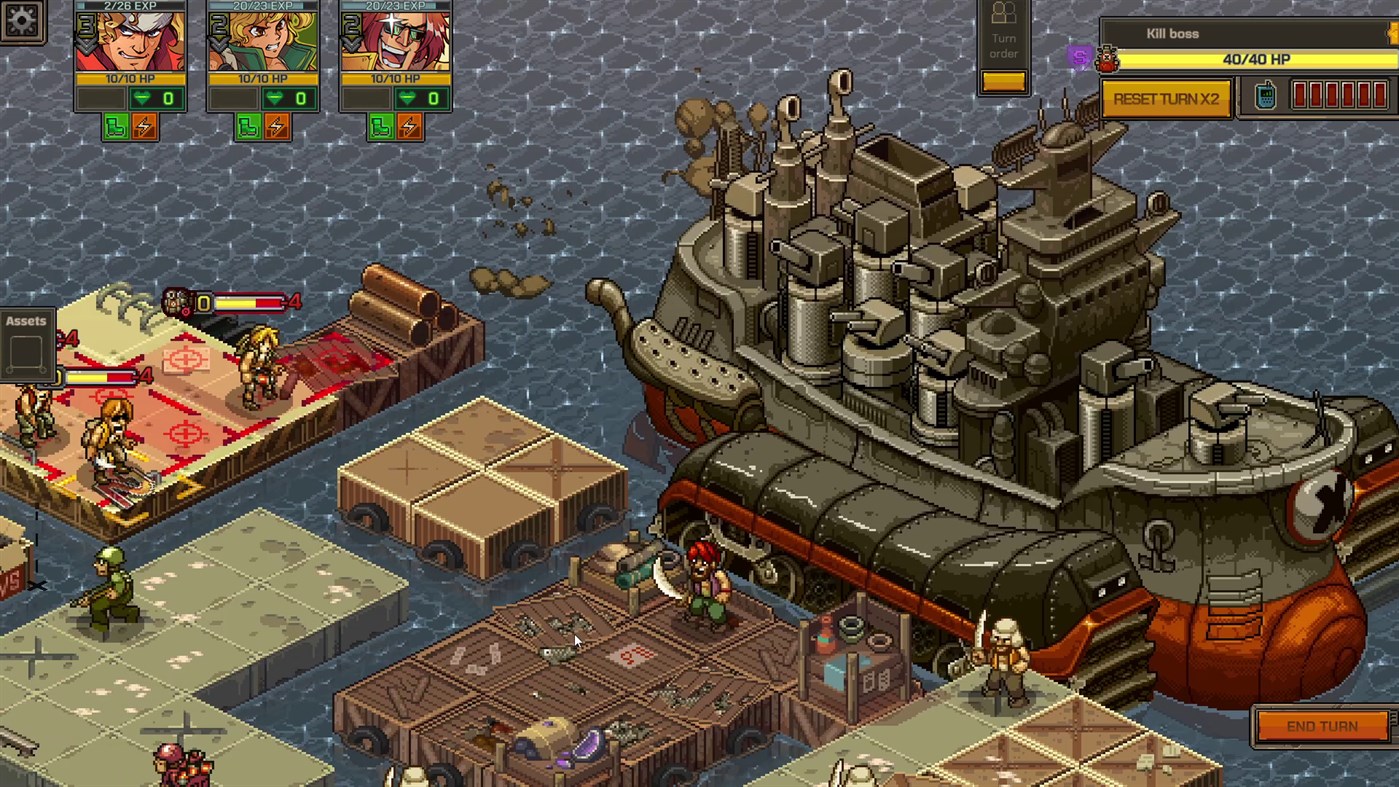 #8. Metal Slug Tactics (Windows) By: Dotemu