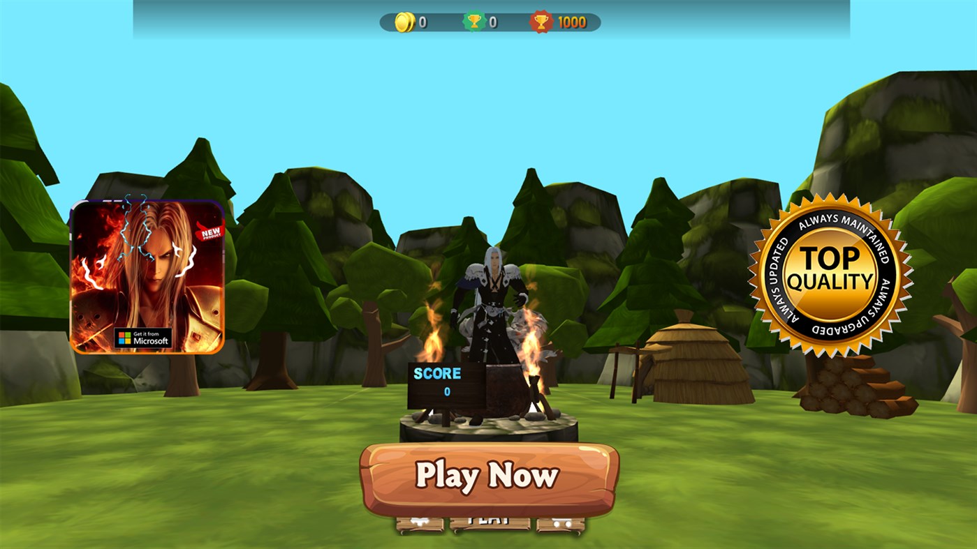 #1. Go Sephiroth Run (Windows) De: SmartBrainLAb