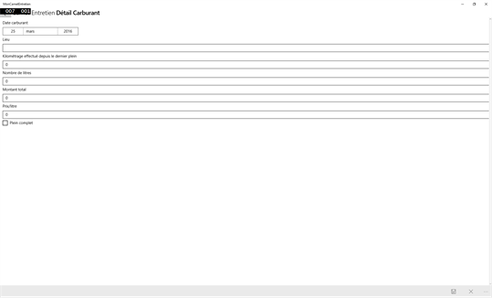 MonCarnetEntretien screenshot 2