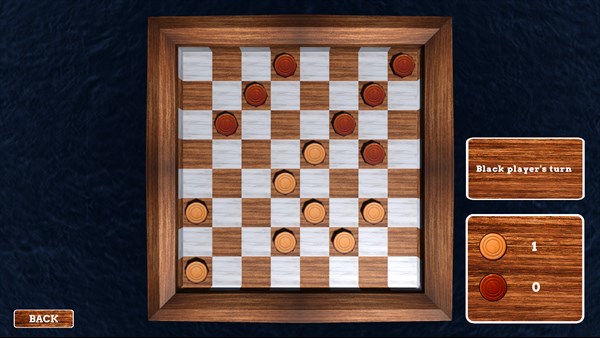 Checkers Board Game Simulator Multiplayer — 12