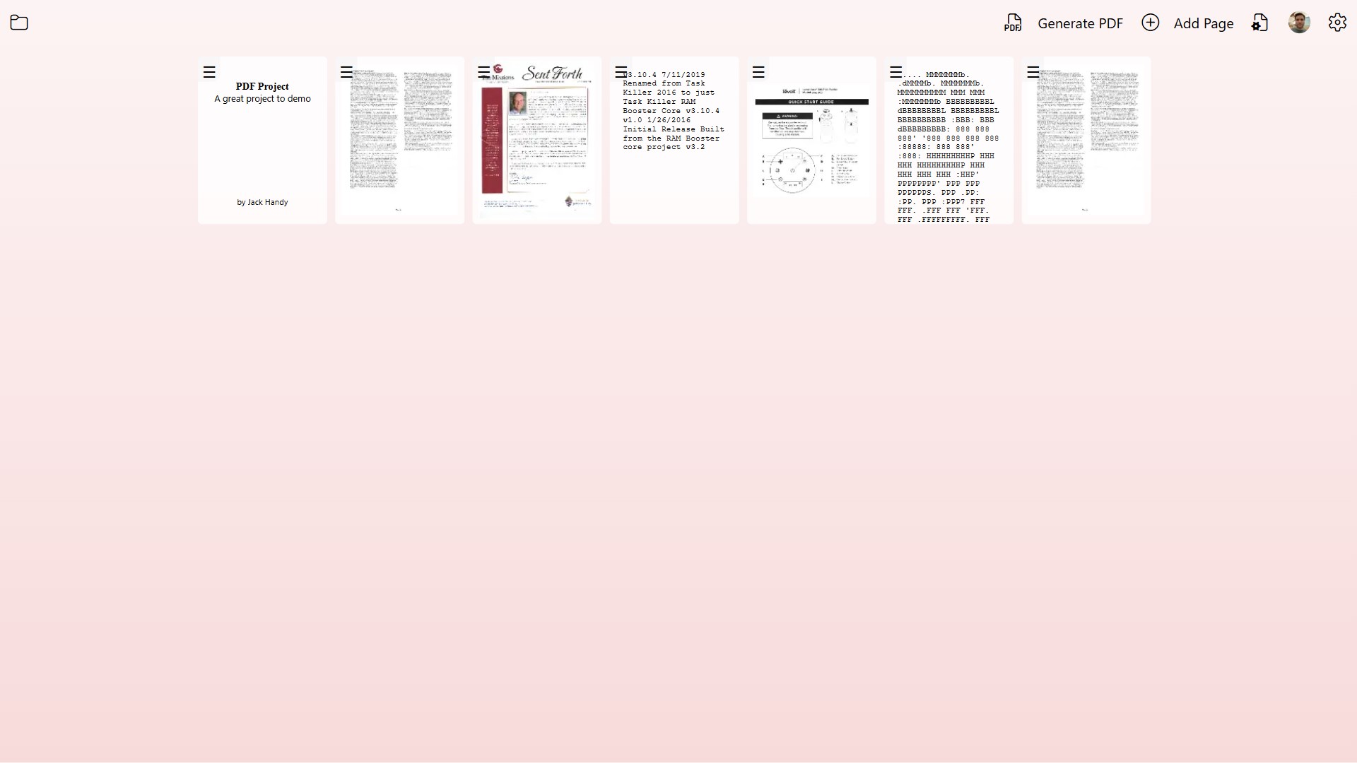 PDF Document Scanner screenshot