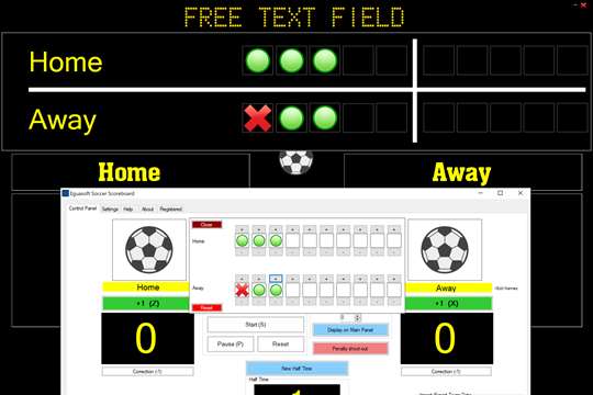 Eguasoft Soccer Scoreboard screenshot 9