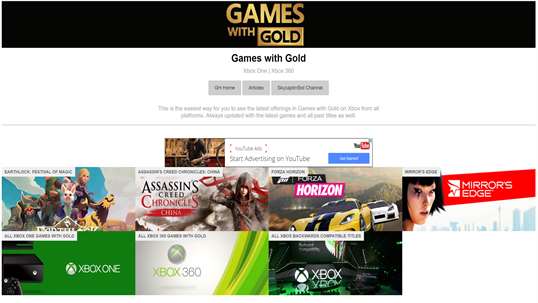 Games with Gold screenshot 1