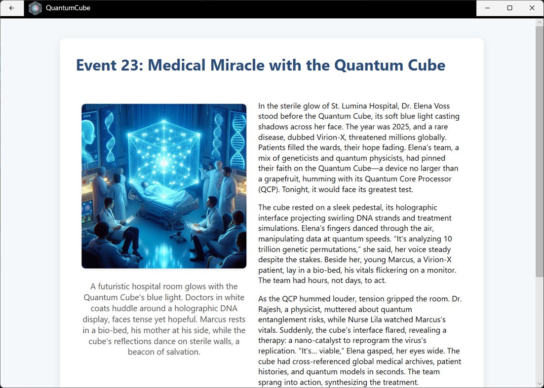 #7. QuantumCube (Windows) By: UniBiTri Proportions