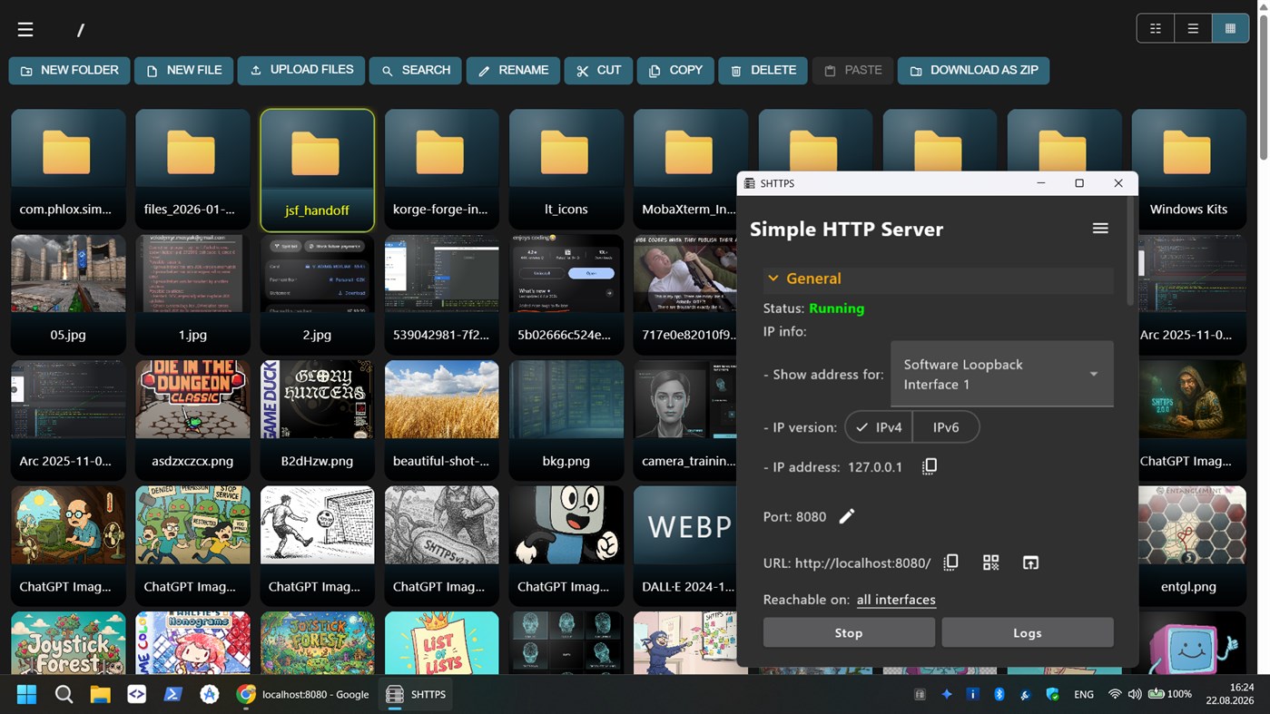 #1. SHTTPS (Windows) โดย: Fedir Tsapana