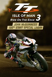 TT Isle Of Man 3 - John McGuinness 100th Start Livery
