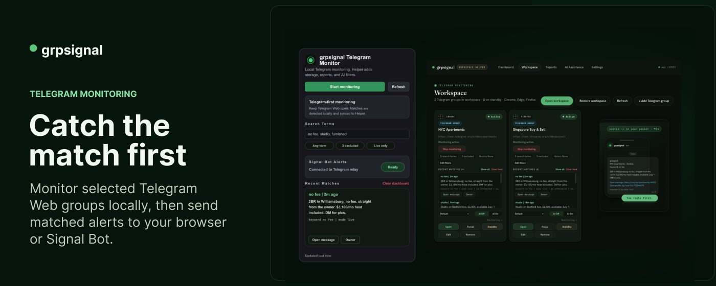 grpsignal Telegram Monitor
