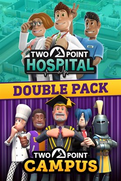 Cover poster for Two Point Hospital and Two Point Campus Double Pack