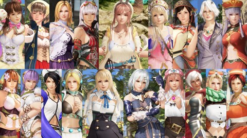 DOA6 『萊莎的鍊金工房』 ＋ 『GUST』 合作服裝