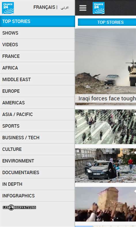 FRANCE24 Screenshots 2