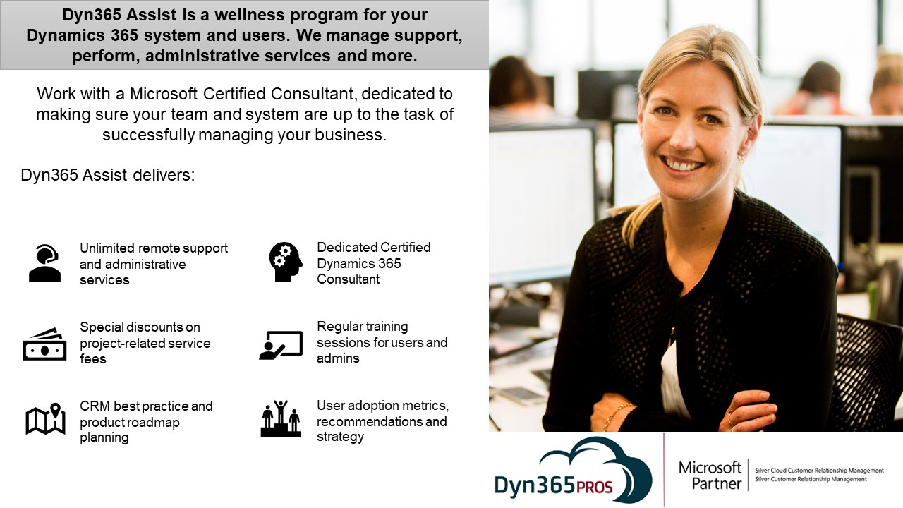 Snapshot 1 of Long-Term Support and Service for Microsoft Dynamics 365: 4-Wk Implementation