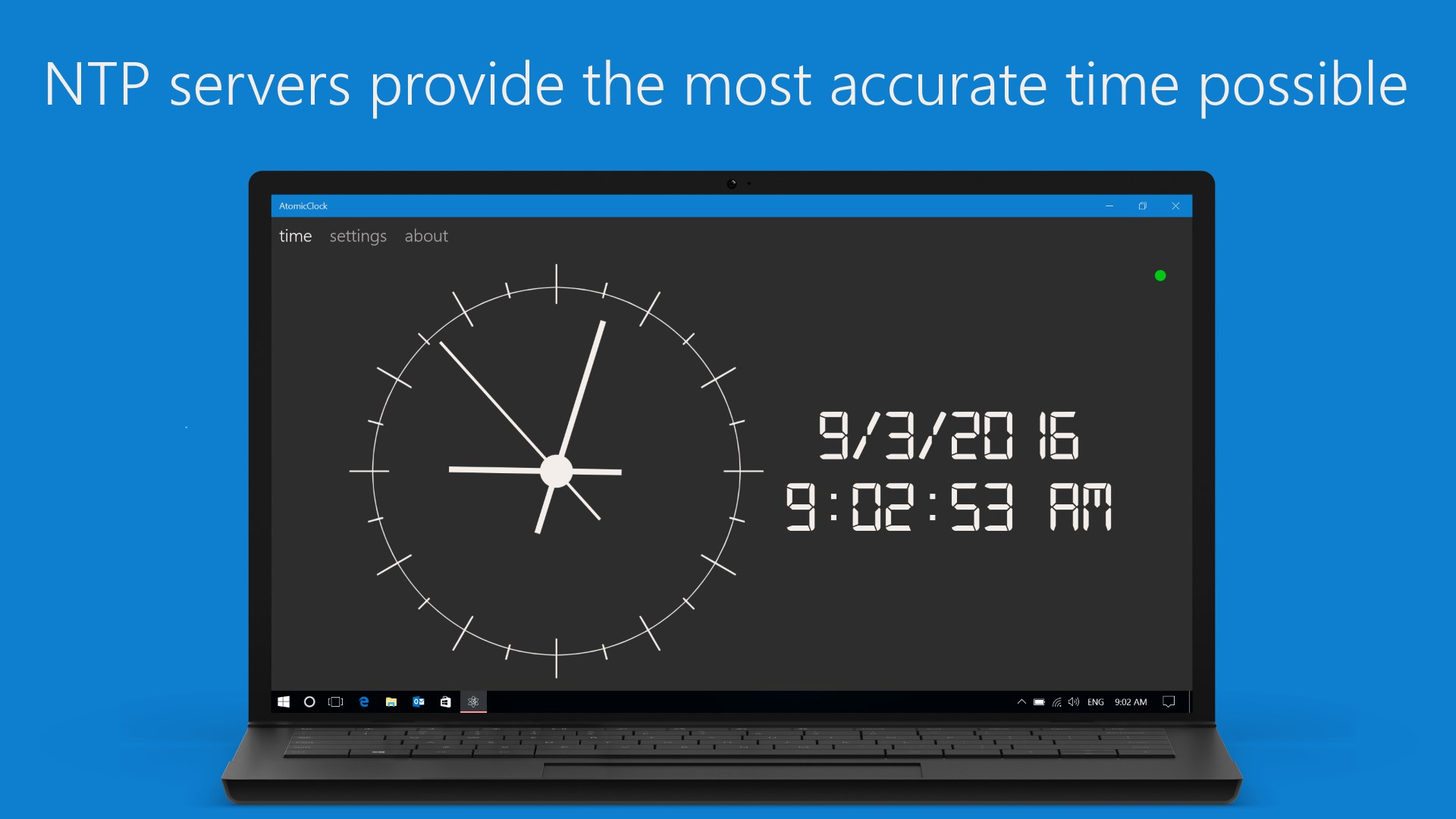 AtomicClock for Windows 10